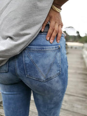 Shine On Label Sculpt Denim Blue