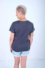 Silent Theory Tee Polly Navy (Two For $50!)