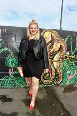 Silent Theory Twisted Tee Dress Black