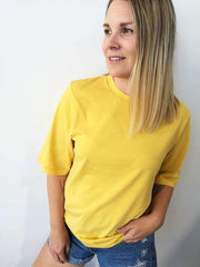 Silent Theory Mia Tee Yellow