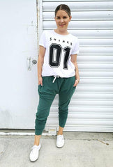 Silent Theory Fluid Pants Light Green