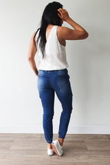 Wakee Denim Billie Cargo Jean Blue