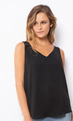 Leoni Plain Cami Black