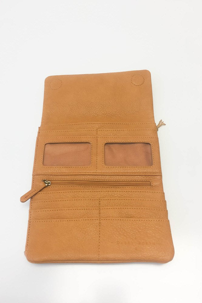 Dusky Robin Jasmine Purse Tan