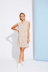 Isle of Mine Riviera Dress White Posy