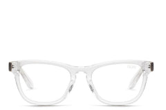 Quay Hardwire Mini Glasses Clear/Clear Blue Light