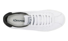 Superga Clubs Comfleasueu White Black