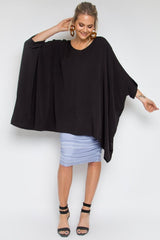 PQ Collection Essential Top S/S Black