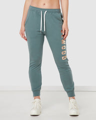 Elwood Huff N Puff Track Pants Hunter Green